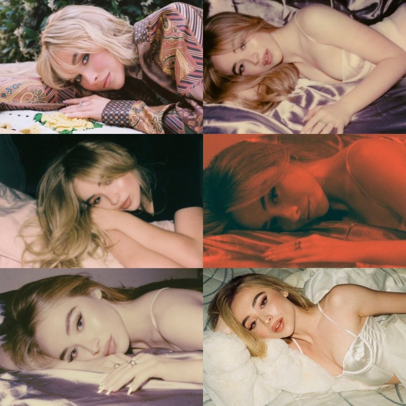 Sabrina Carpenter in белье