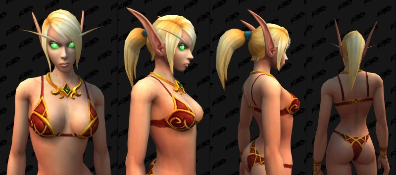 World of Warcraft 3 кровавые эльфы