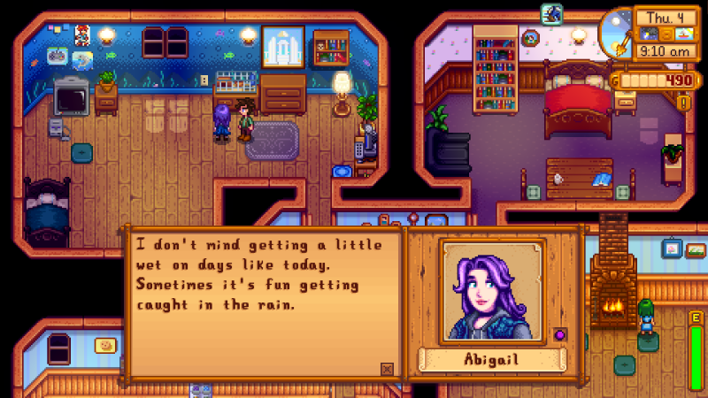 Хентай с Эмили из Stardew Valley